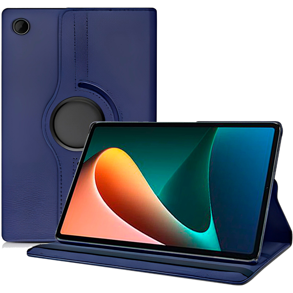 Capa Giratória Azul Para Xiaomi Pad 5 Pro (Tela 12.4") - C7 COMPANY