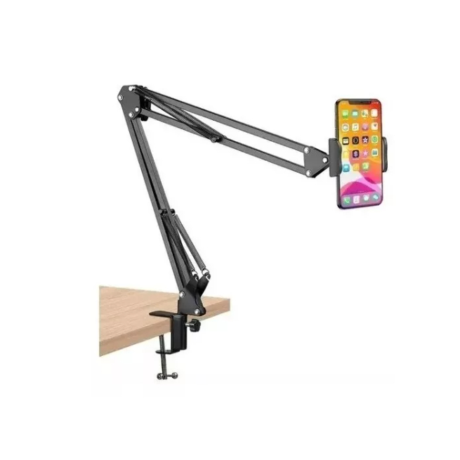 Suporte articulado flexível para mesa e Mesa Celular Smartphone