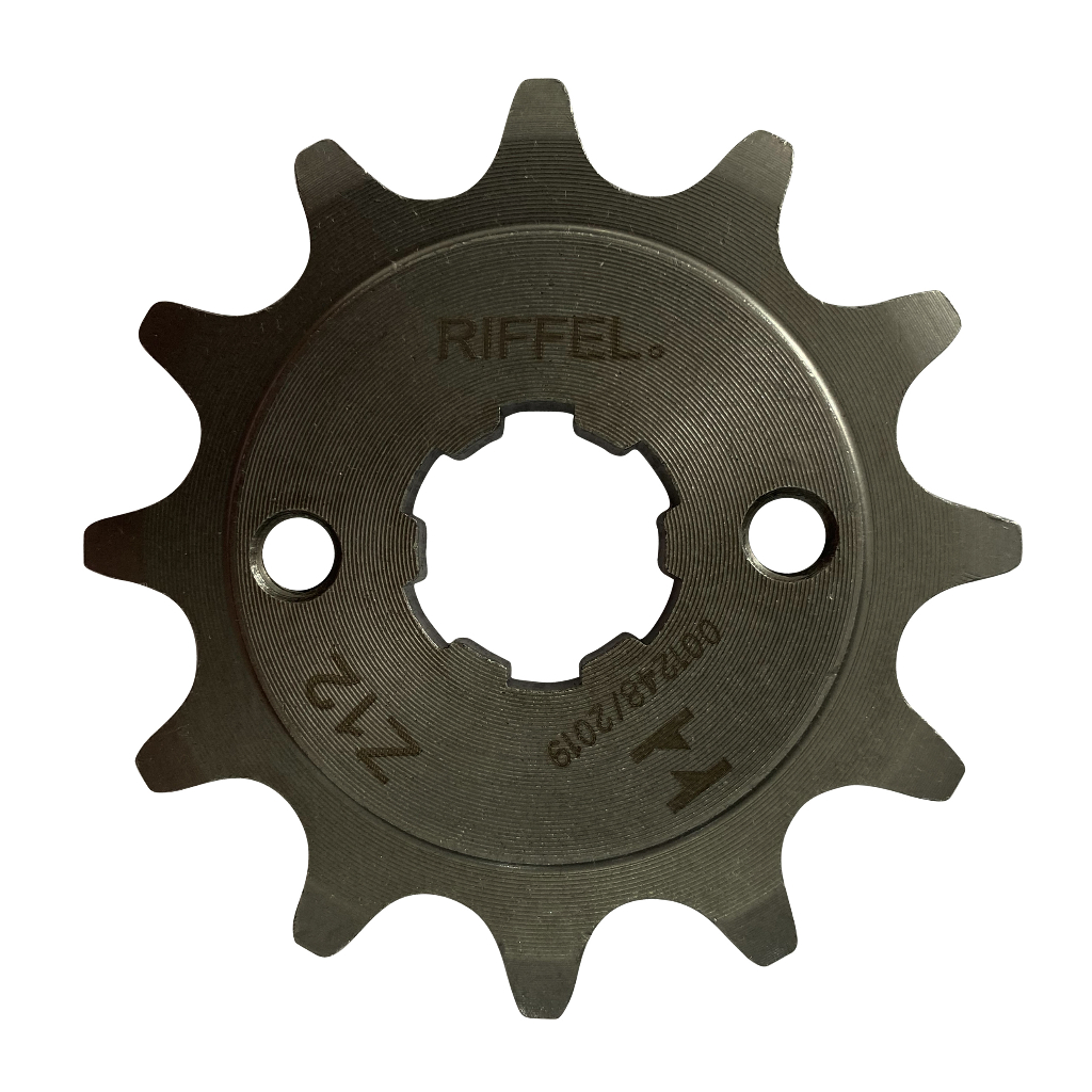 Pinhão 12 Dentes Riffel Cbx 200 Strada 1994 a 2003 Nx 200 1994 2003  Xr 200 94/02 Crf 230 F 03/17 Fly 250 Tss 250 Ttr180 em Oferta na Shopee