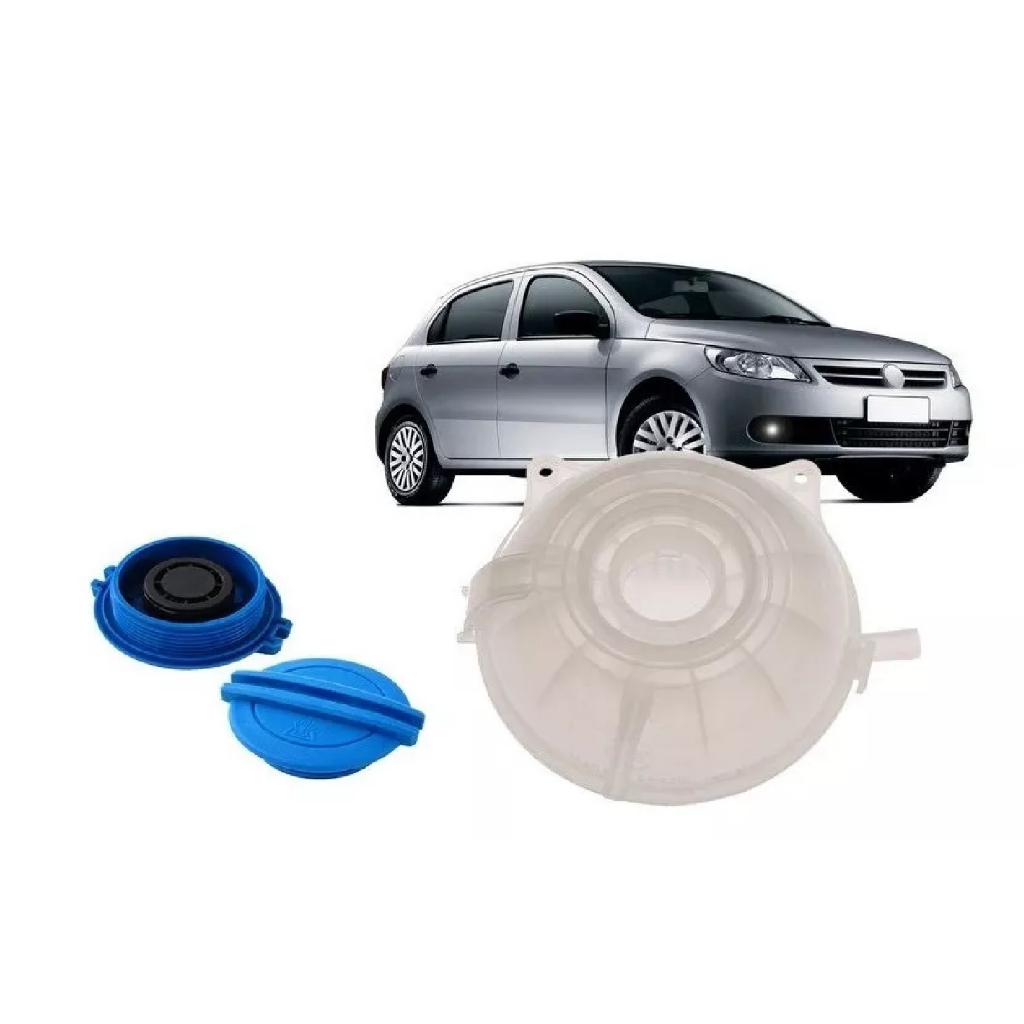 Reservatório E Tampa Água Radiador Gol Voyage Saveiro G5 G6 em Oferta na Shopee
