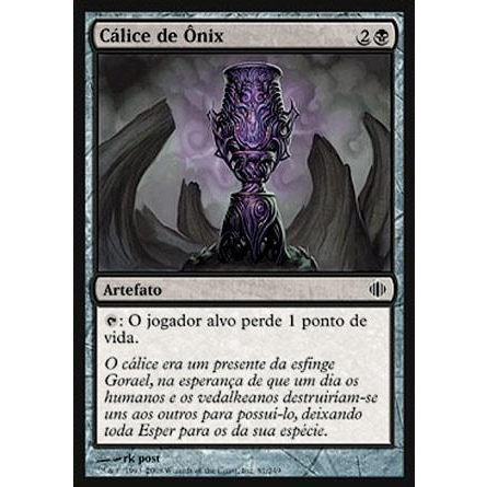 Cálice de Ônix - Magic The Gathering