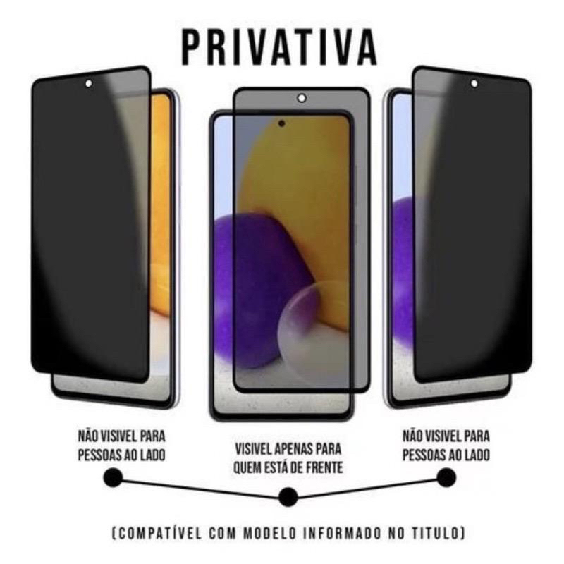 Película de Privacidade Para Galaxy Samsung A10 A20 A30 A40 A50 A12 A14 A13 4G A32 4G A22 4G S20 FE A52 A72 A73 A03 A03 CORE A02S M62 M52 M57 A30S A54 A34