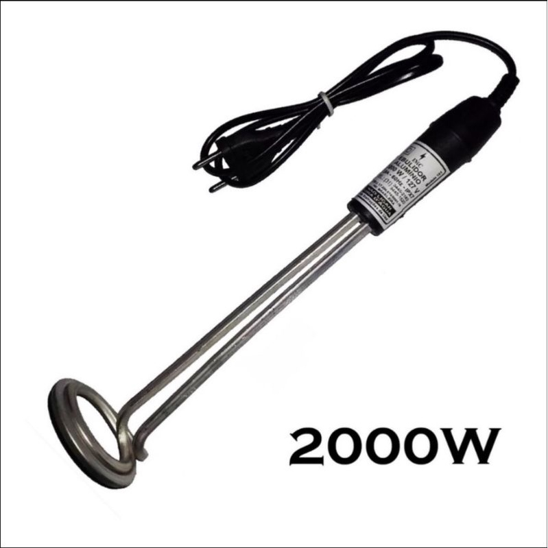 Ebulidor Eletrico, Mergulhão, Rabo Quente, 2000W 127 OU 220V Ferve água Rápido. em Oferta na Shopee