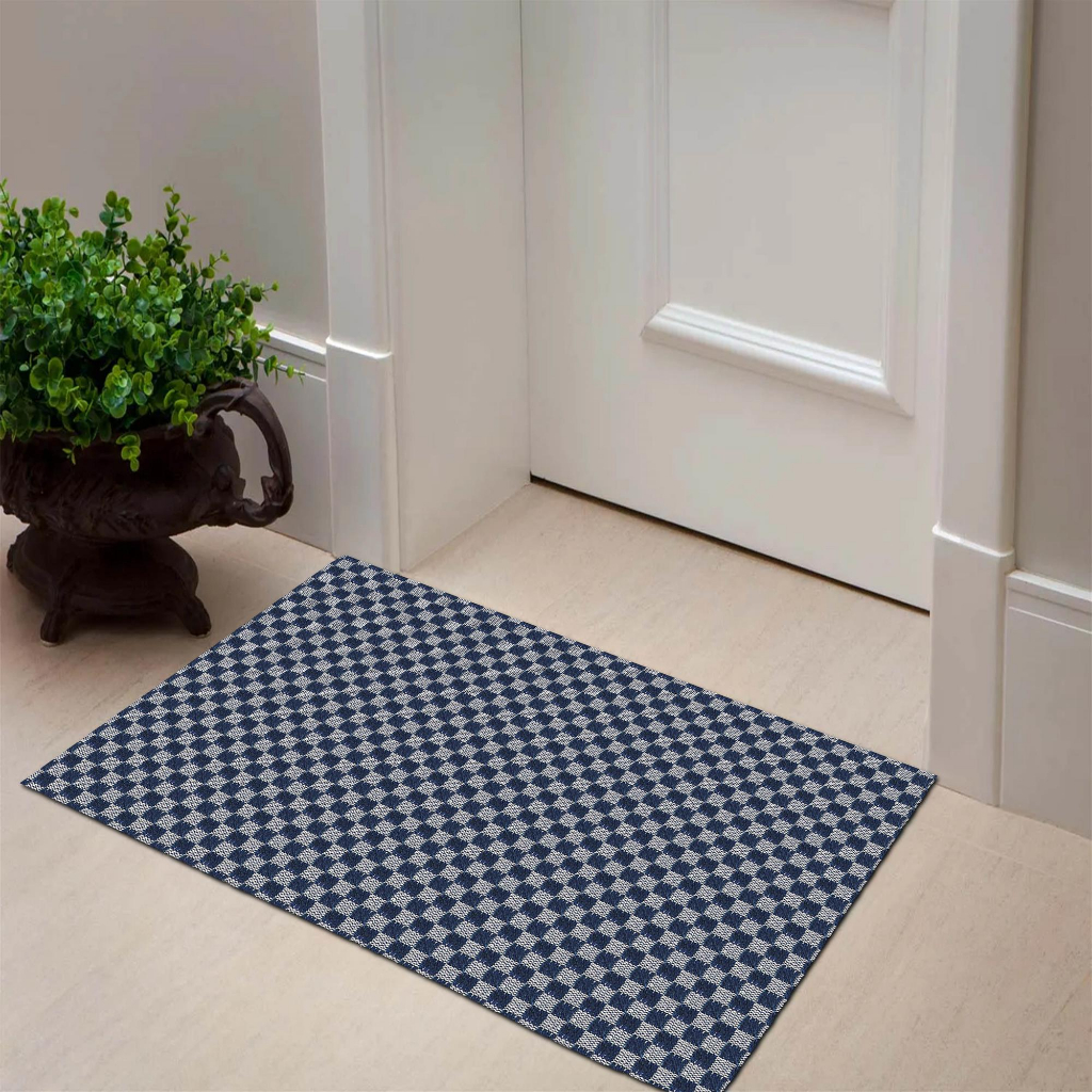 Tapete Capacho Antiderrapante Algodão 40 X 70 Dama