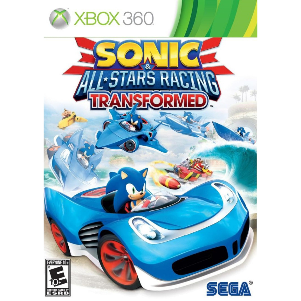 sonic all stars racing transformed midia fisica - xbox 360 em Oferta na Shopee