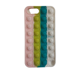 Capa Capinha Case Anti Shock Pop It Fidget Toy Push Bubble Compatível com Iphone Esta capa de telefone sensorial Push Pop com Bolhas é uma capa de celular