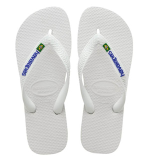 Chinelo Havaianas Brasil Logo Branco