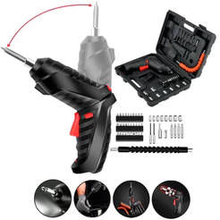 kit Parafusadeira/furadeira 48 Pçs À Bateria Carregador Usb (Dupla posição) Oferta especial