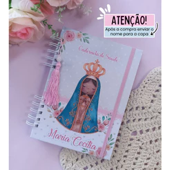 CADERNETA DE VACINAS CAPA DURA NOSSA SENHORA APARECIDA