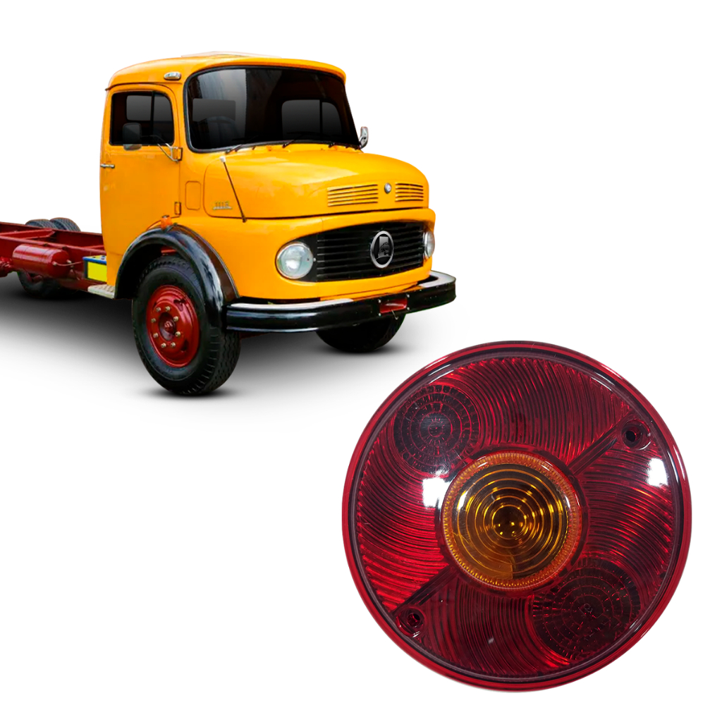 LANTERNA TRASEIRA CAMINHÃO MB MODELO ANTIGO 608 1111 1113 1513 1519 2013 OVO FRITO ATE 1988 em Oferta na Shopee