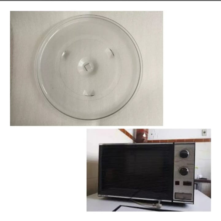 Prato giratório Original Microondas Brastemp BFP61 F 10(BM)