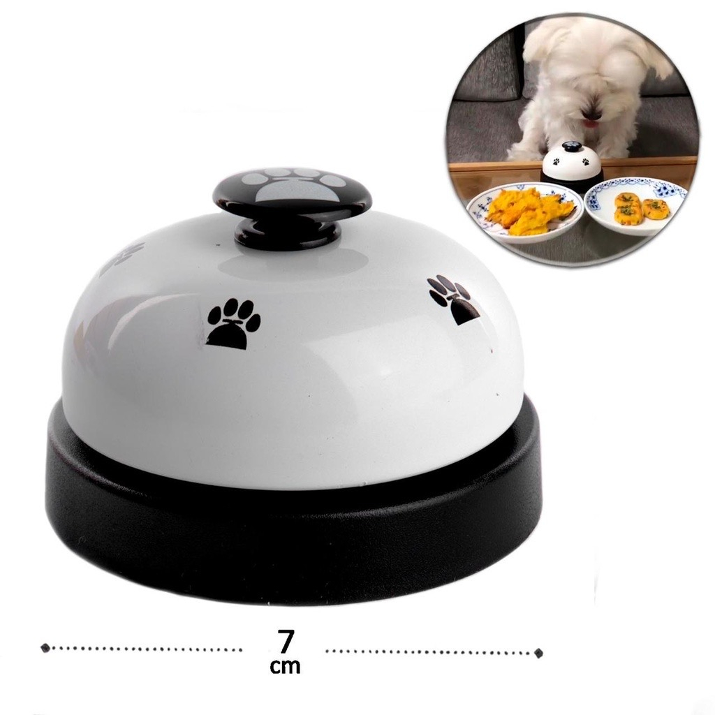 Campainha Para Adestramento de Pets Estampada Cachorro Gato
