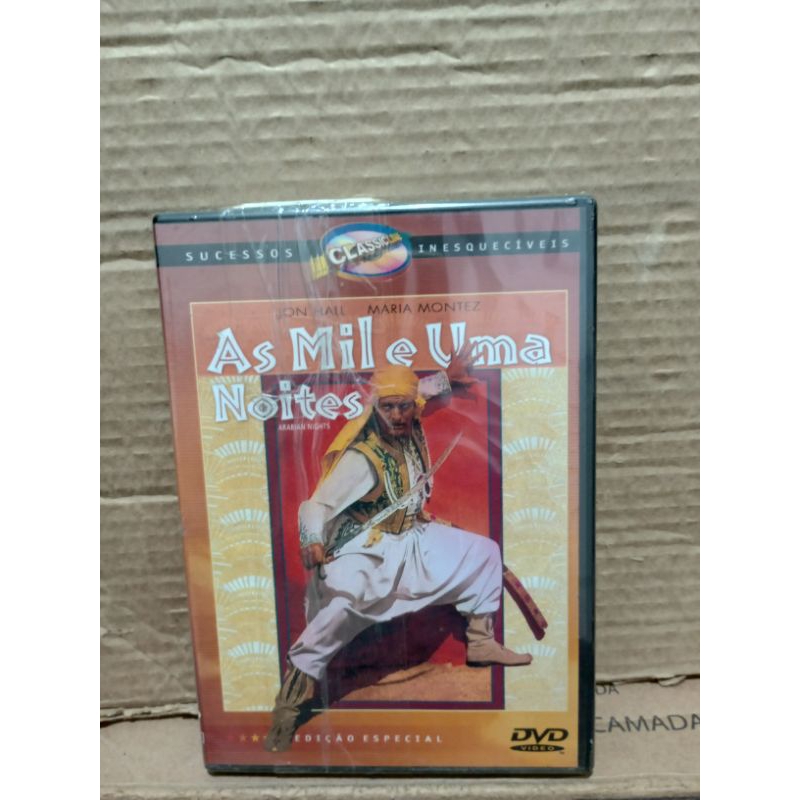 DVD AS MIL E UMA NOITES (1942) (ORIGINAL/LACRADO)
