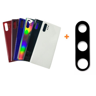 kit Tampa Traseira + Lente de vidro Compatível Note 10 Plus (N975)