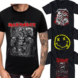 Camiseta Varias Bandas Rock Pesado Envio em Até 24 horas Apos a Compra!!!
