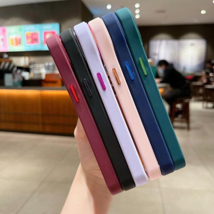 Capa Space Para iPhone 7 PLUS / 8 PLUS Acrilica Colorida Fosca Ótima Qualidade - detalhe