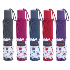 Guarda-chuvas Guarda-chuvas grandes reforçados com bolsa feminina masculina 10 hastes liso com bolinhas