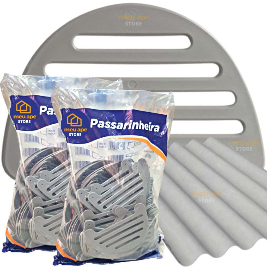 Tela Passarinheira Para Telhado Brasilit Caixa 400un