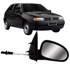 Retrovisor direito Gol G2 Parati 2 portas 1995 1996 1997 1998 1999 com Controle