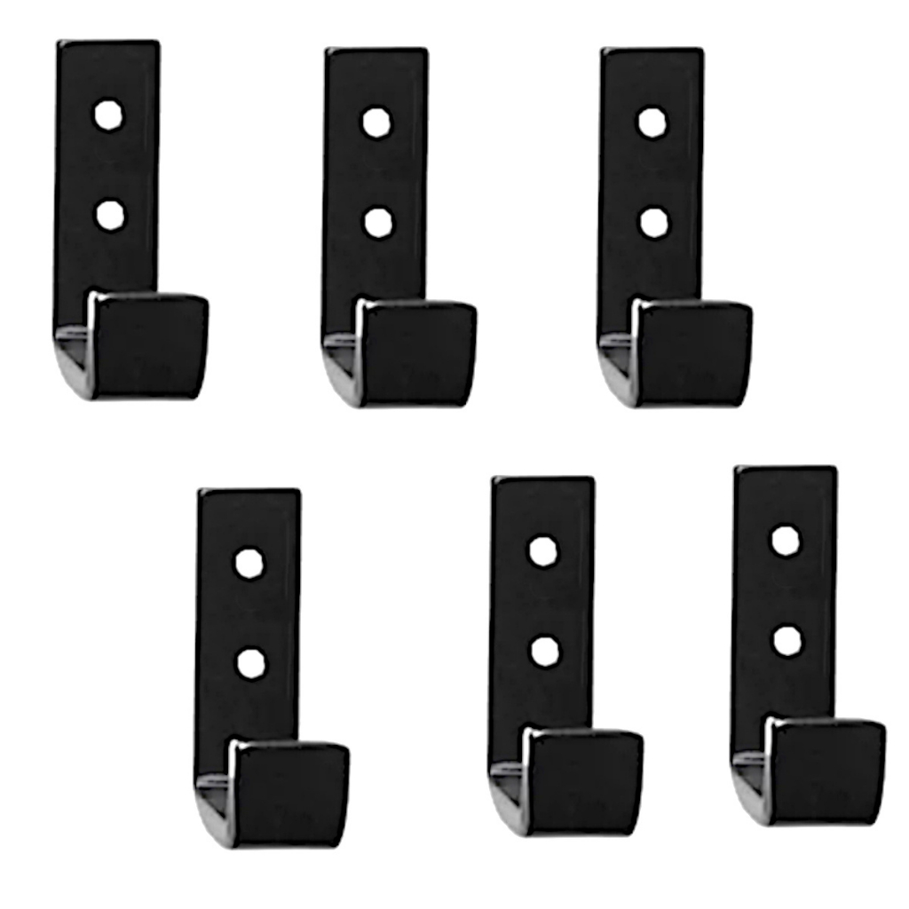 Kit 06 Ganchos Utilidades Multiuso Cabide Parede Acessórios Banheiro Envio 24 hs em Oferta na Shopee