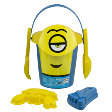 Balde Praia Personagem Kit c/6 Itens Pá, Rastelo, forminhas e Peneira Exclusiva Inmetro QUEEN SHOP em Oferta na Shopee