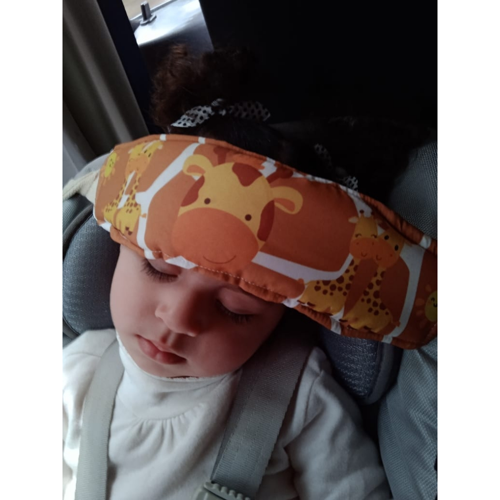 Faixa Soneca Segurança Para Cabeça De Bebê Carro Ajustável + de 150 Estampas