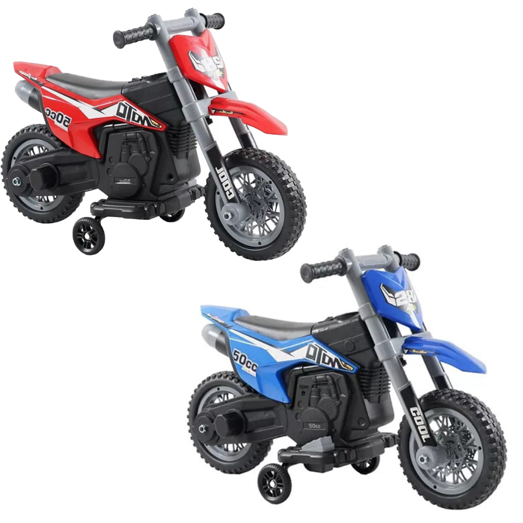 Mini Moto Cross Infantil Elétrica Importway 6V Até 25 Kg Com Luz E Som