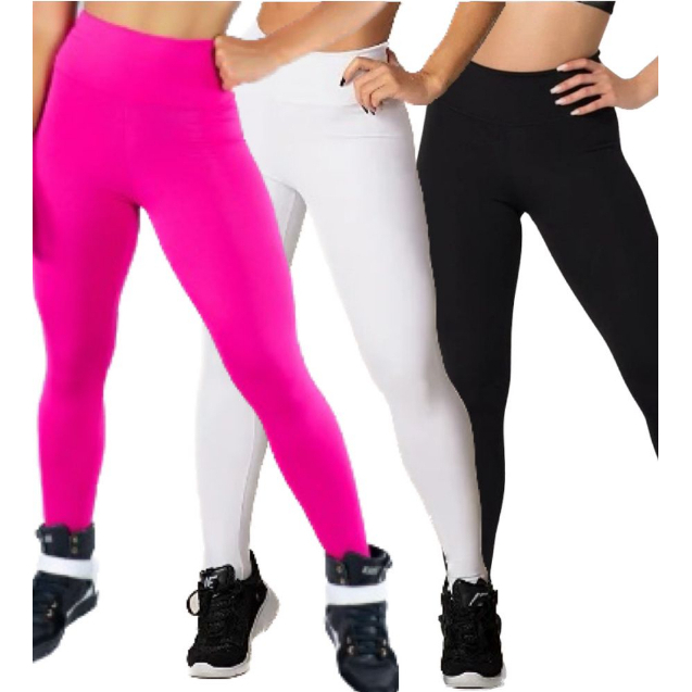 Leggings de academia confortável sem transparência
