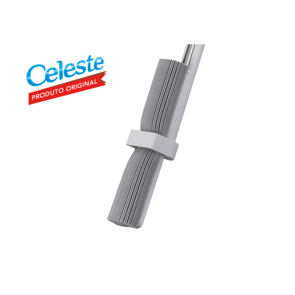 Mop rodo Fácil 5.0 com sistema de torção rodo mágico esfregão piso laminado em Oferta na Shopee