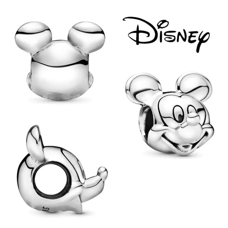 Berloque Charm Disney Mickey Mouse e Minnie