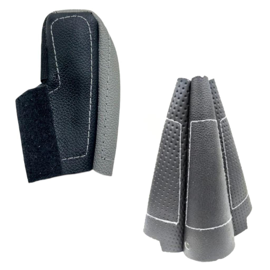 Coifa do Cambio Manual e Capa em Courvin para Manopla Honda New Civic Lxs 2006 a 2011