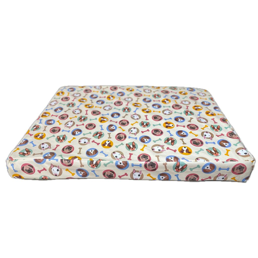 Colchonete Para Cachorro 100% Impermeável Lavável C/ZIPER COLCHÃO Cama Cães e Gatos PUPPY em Oferta na Shopee