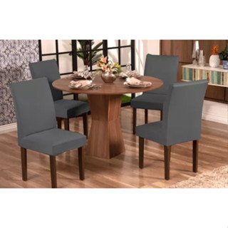 Kit 8 Capas Para Cadeira De Jantar Com Elástico