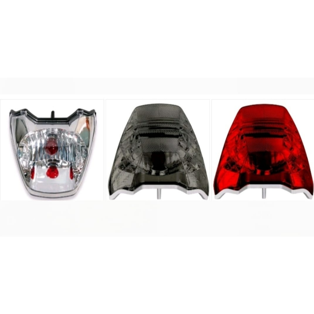 Lanterna Traseira Titan 150 Titan 150 Sport 2004 Ate 2008 Fumé Cristal Vermelha