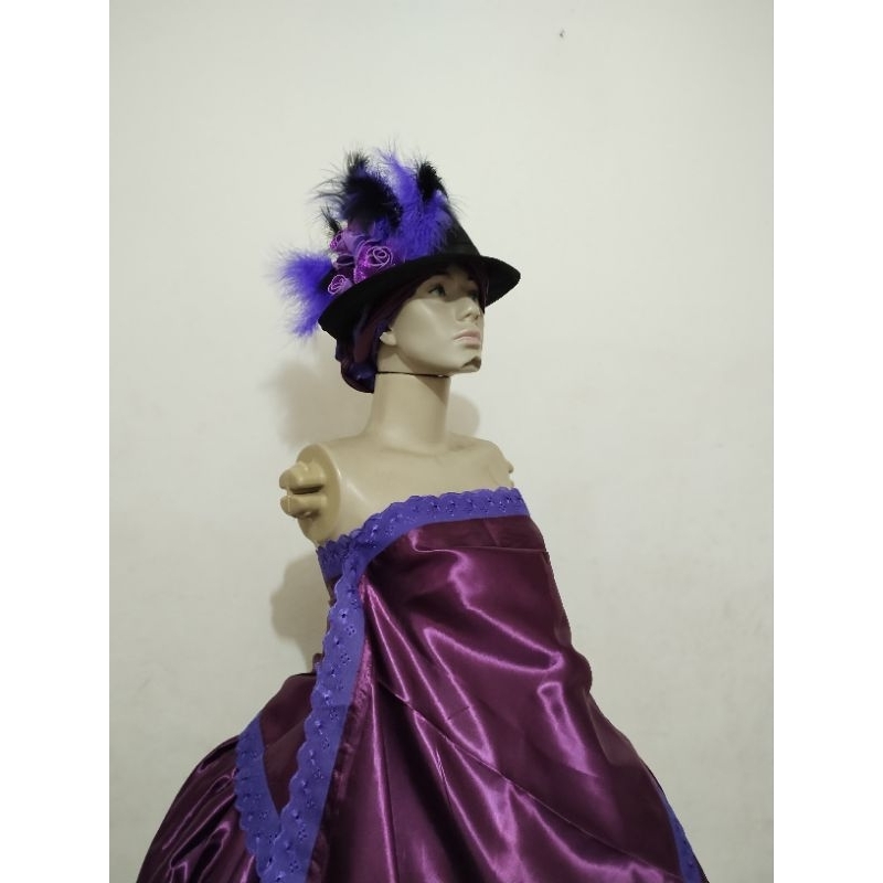 Roupa Pomba gira rainha e Chapéu umbanda e Candomblé