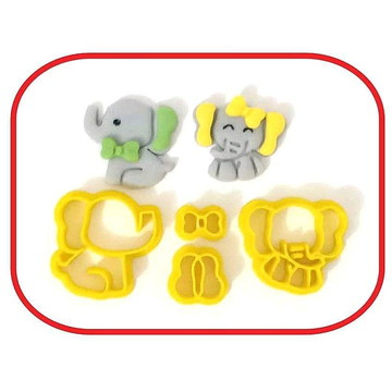 Kit Cortador Elefante 6 cm
