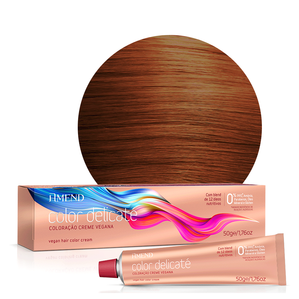 Amend Coloração Color Delicaté 0.43 Cobre Intensificador 50g