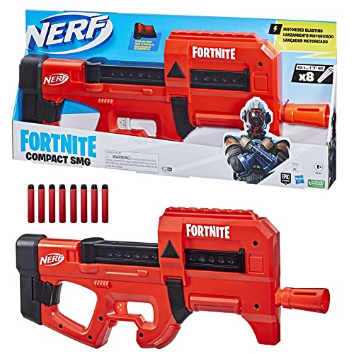Lançador de Dardos Nerf Fortnite Compact SMG F4167 - Hasbro