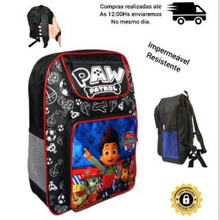 Mochila escolar Infantil Personagens Grande Menino