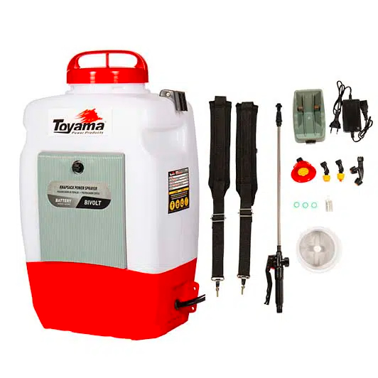 Pulverizador Costal Manual 16 Litros com Bateria - Toyama