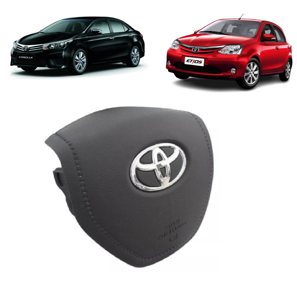 Tampa Centro Volante Buzina e Airbag Toyota Corolla Etios 2014 2015 2017 2018 Original