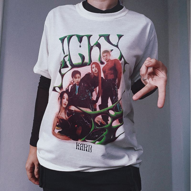 Camiseta Unissex KARD 'Icky' Kpop Aesthetic