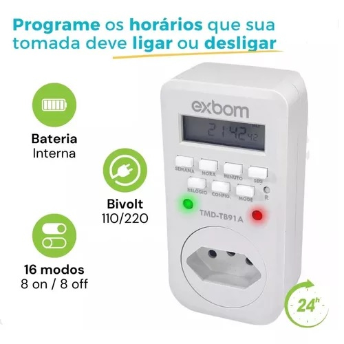 Timer Digital Bivolt: Onde Comprar | BuscaProdutos