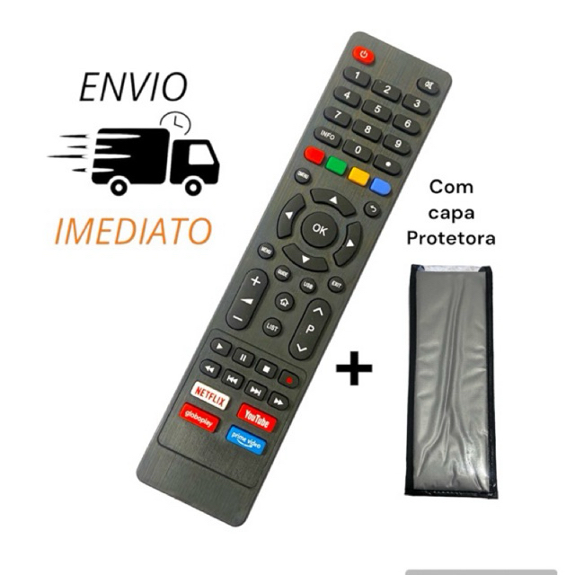 controle remoto para Philco smart tv 4K lcd led 32 40 42 43 50 55 58