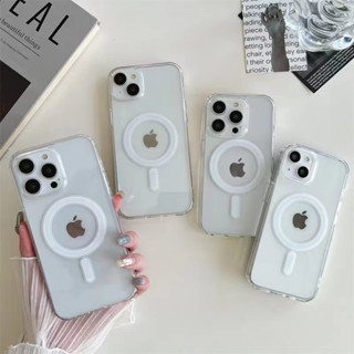Capa Magnética Para Carregador Sem Fio Magsafe para IPhone xr 11 12 13 14 15 plus pro max