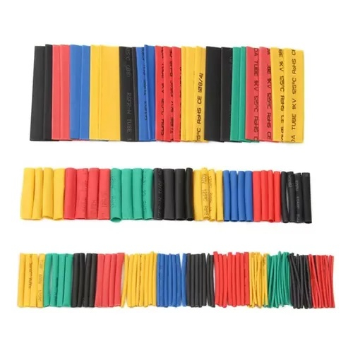 Kit Tubo Termo Retratil X164 Unidades - Colorido em Oferta na Shopee