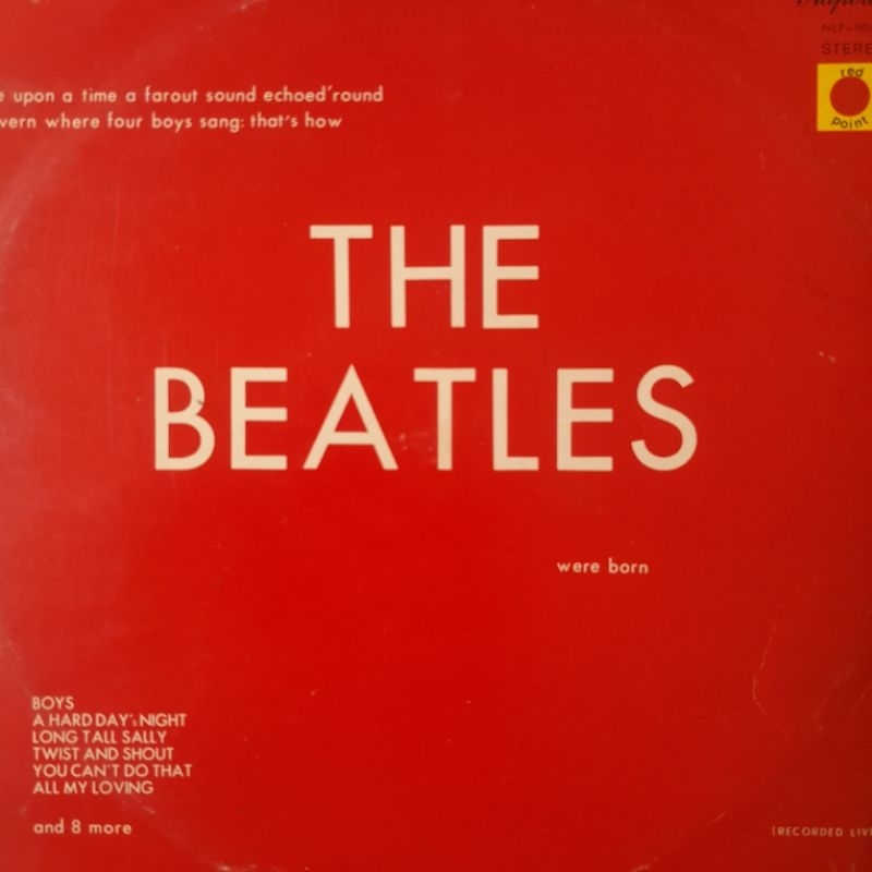 The Beatles with Tony Sheridan - ... and The Beatles were born - vinil lp