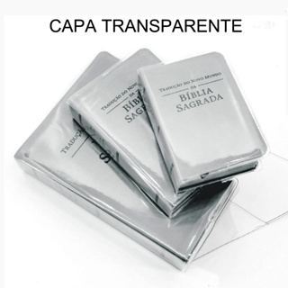 Capa Para Bíblia  -Transparente  Cristal -(Veja qual Bíblia na Descrição) em Oferta na Shopee