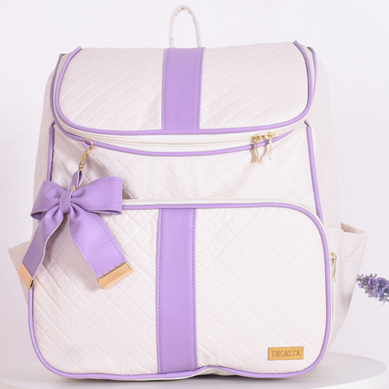 Mochila Maternidade Clean Off/Lilás - 01 Peça