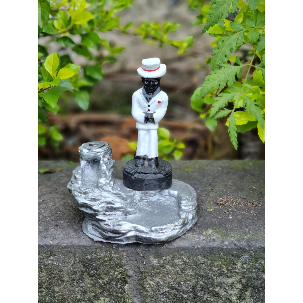 Imagem Incensário Cascata Zé Pilintra Item para Decoração/Porta Incenso